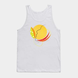 Beautiful Organic Minimalist Abstract Tank Top